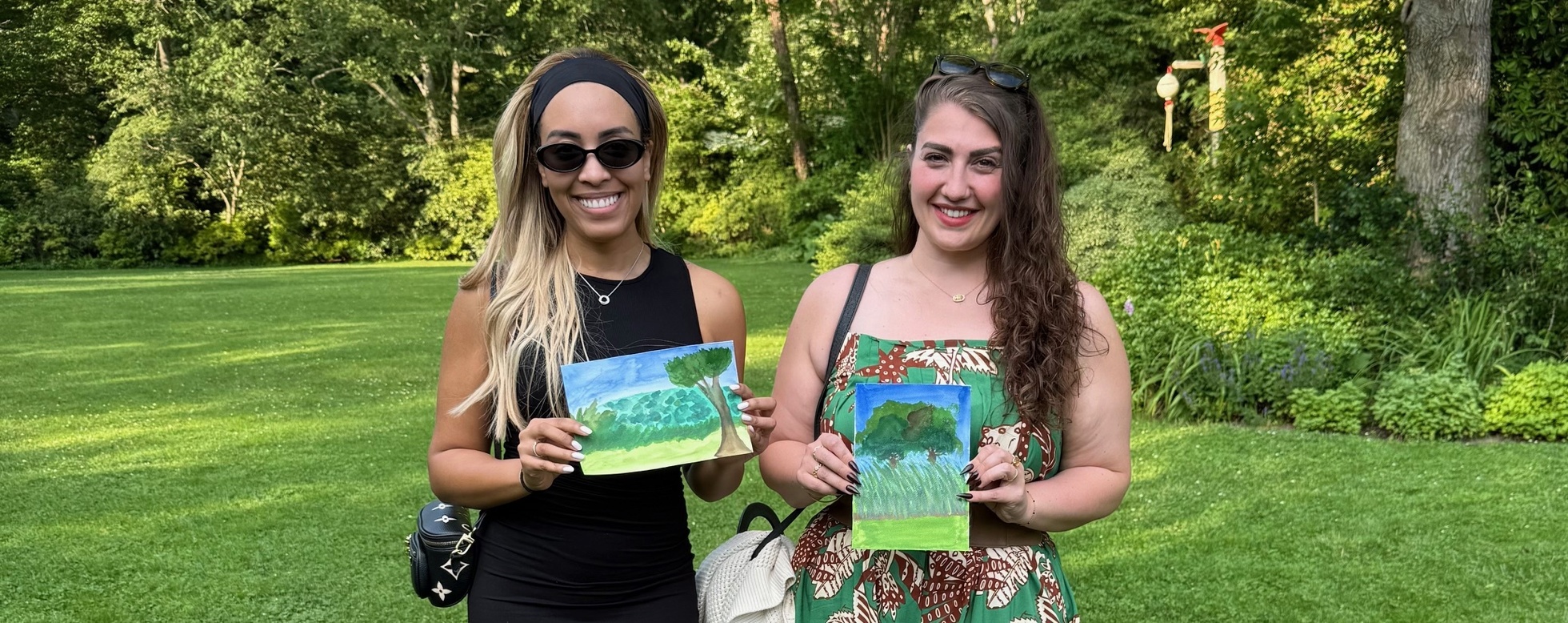 July Evening Painting